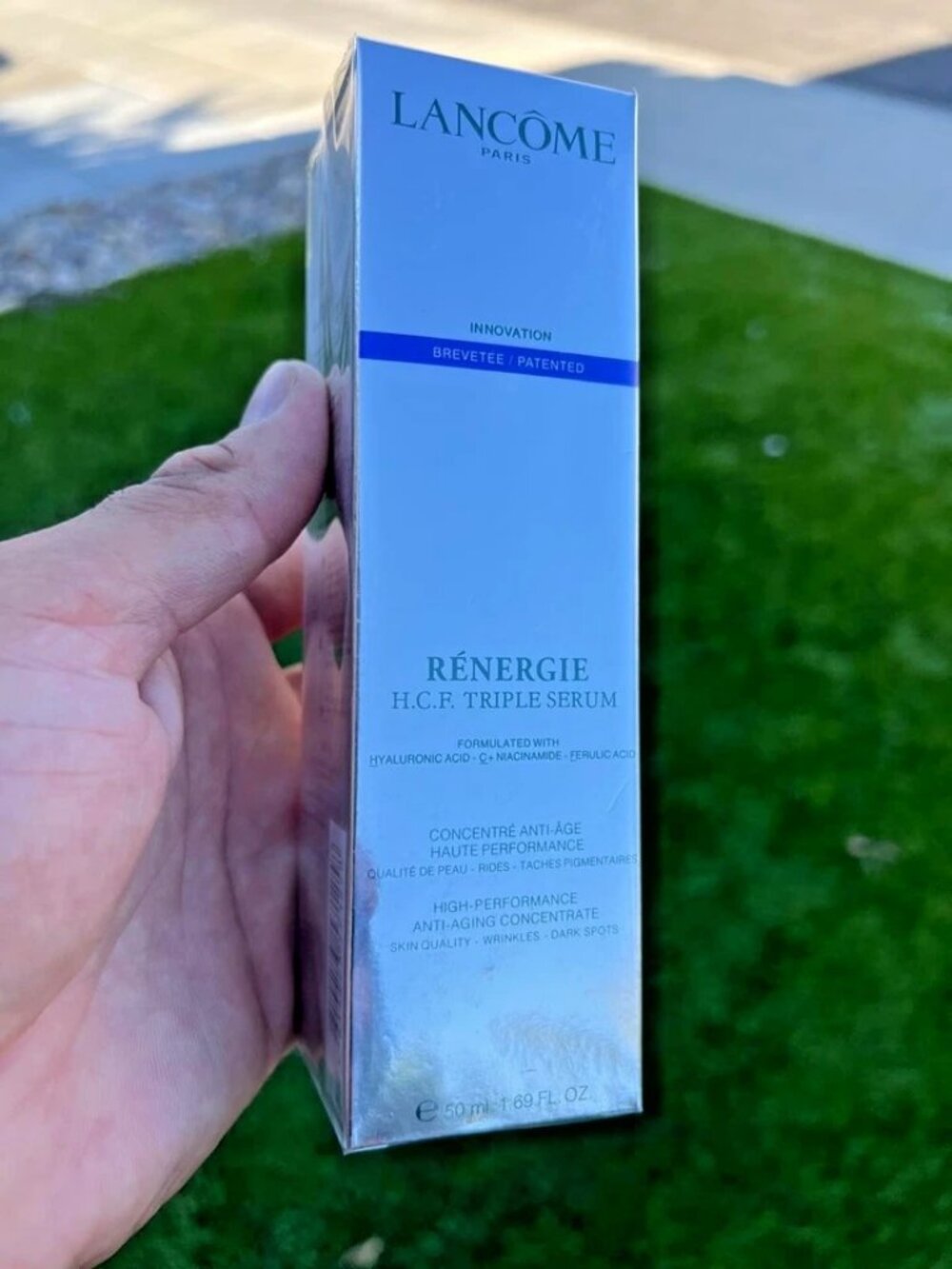 Lancome Renergie H.C.F Triple Serum ANTI-AGING 1.7oz /50mL New - Picture 3 of 5